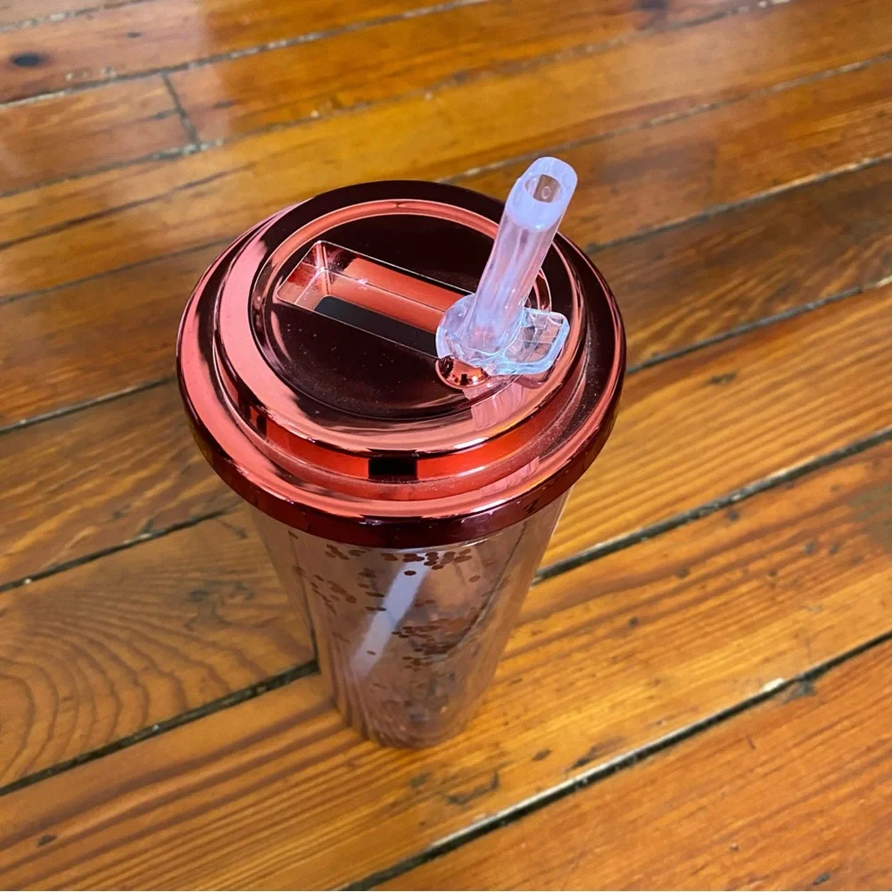 🧩 3/$20 Cantini Flip Top 24oz Sparkle Tumbler by Boston Warehouse